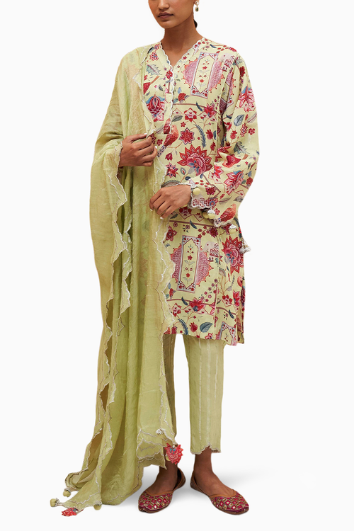 Ramya Mint Tunic Set