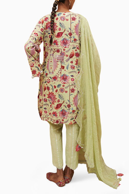 Ramya Mint Tunic Set