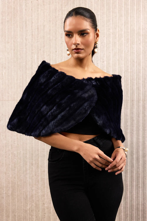 Winter Glamour Shrug