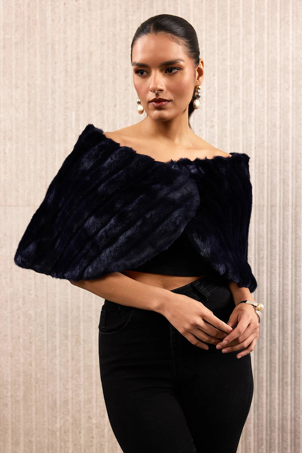 Winter Glamour Shrug