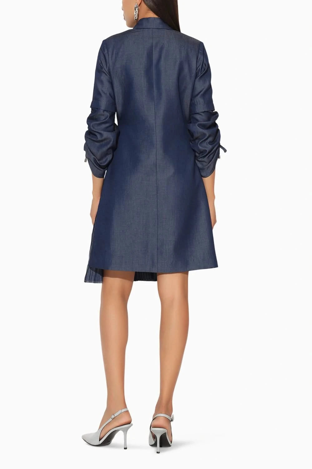 Nebula Embroidered Jacket Dress