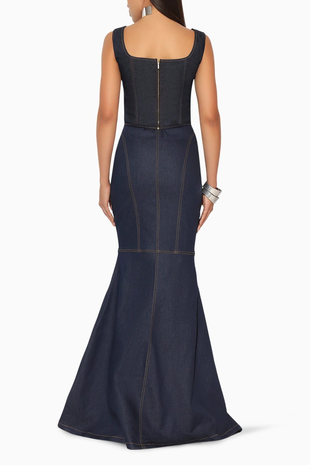 Zephora Blue Long Skirt