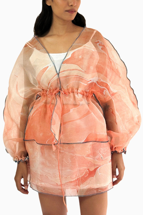Poppies Organza Co-ord Set