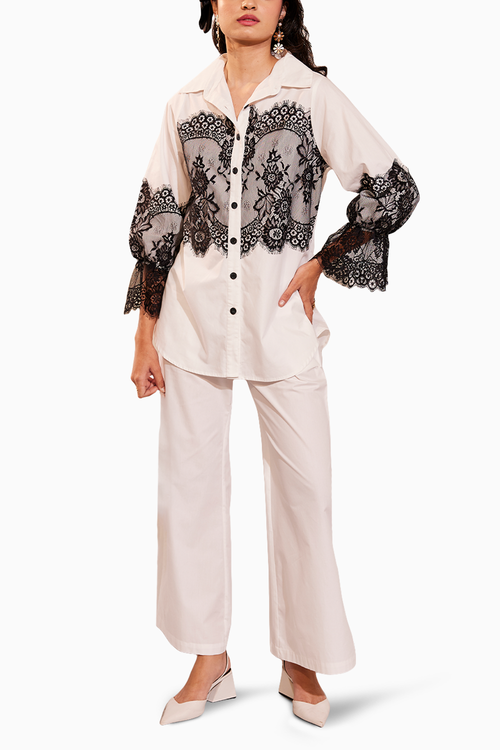 Acacia White Co-ord Set