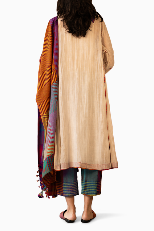 Kafil Kurta with Zahur Pants & Kossey Stole