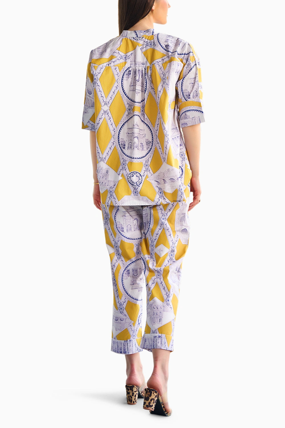 Golden Hour Harmony Poplin Set