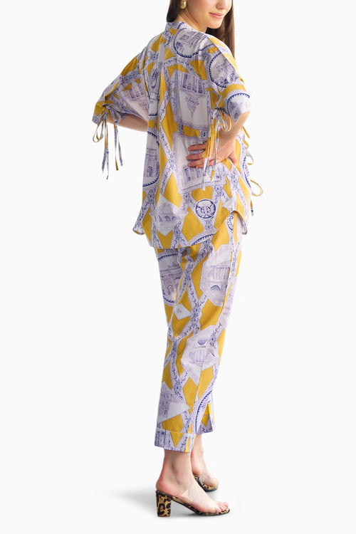 Golden Hour Harmony Poplin Set