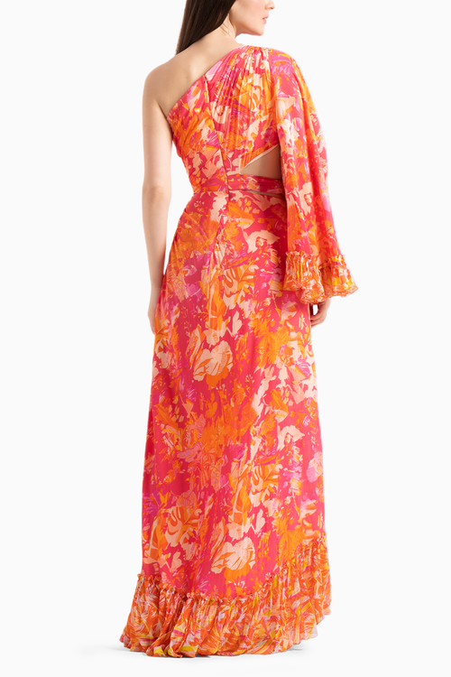 Pink Twisted Femme Dress