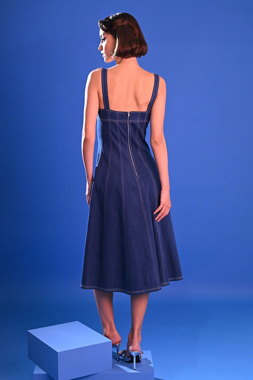 Vericale Denim Dress