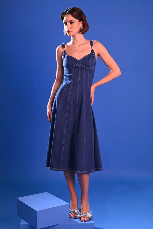 Vericale Denim Dress
