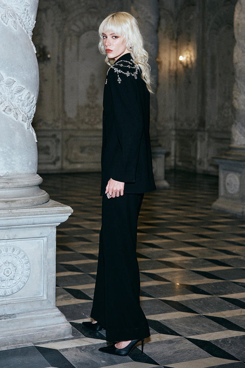 Crystal Embellished Suit