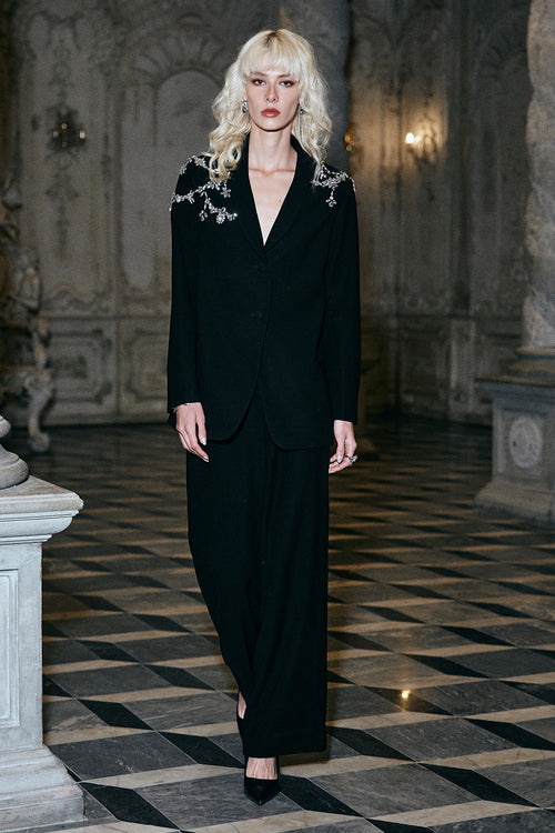 Crystal Embellished Suit