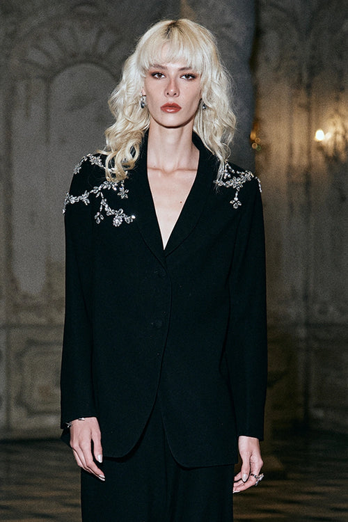 Crystal Embellished Suit