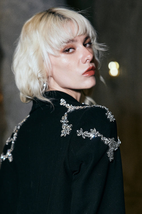 Crystal Embellished Suit