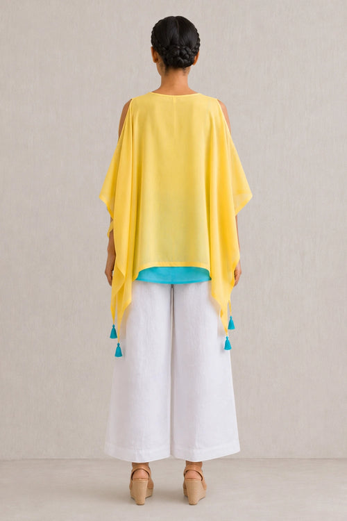 Sipping On Sunshine Vivid Riviera Marine Co-ord Set