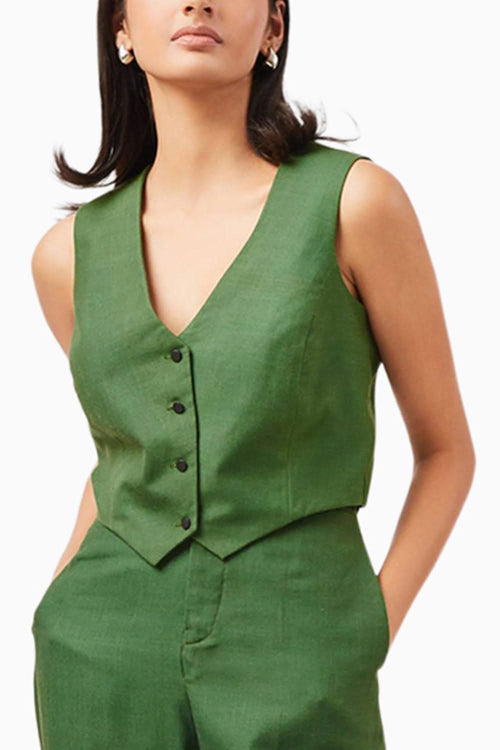 Green Evelyn Vest
