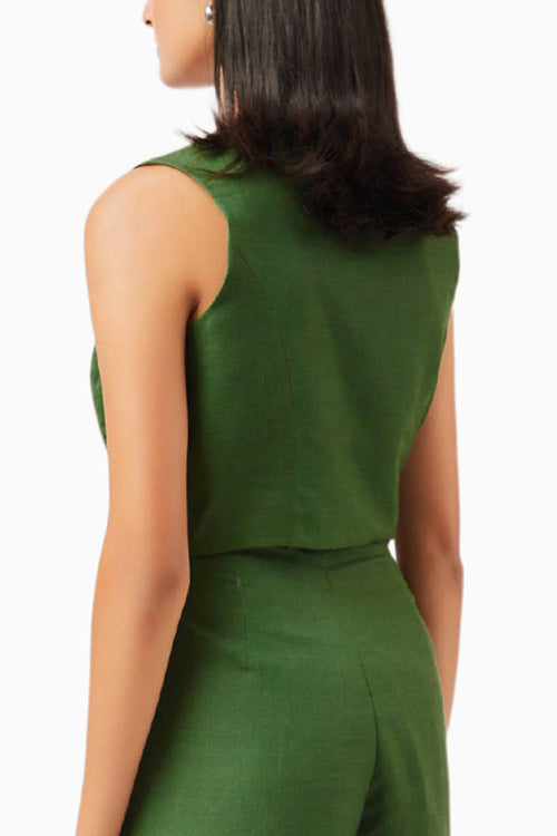 Green Evelyn Vest