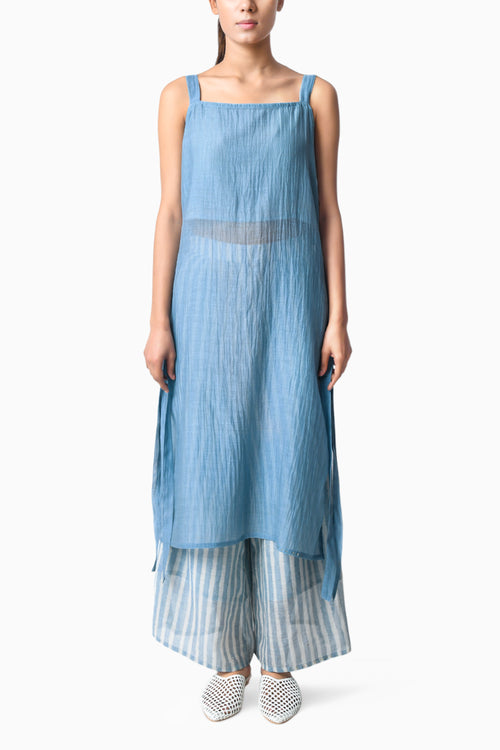 Strap Tunic Sky Co-ord
