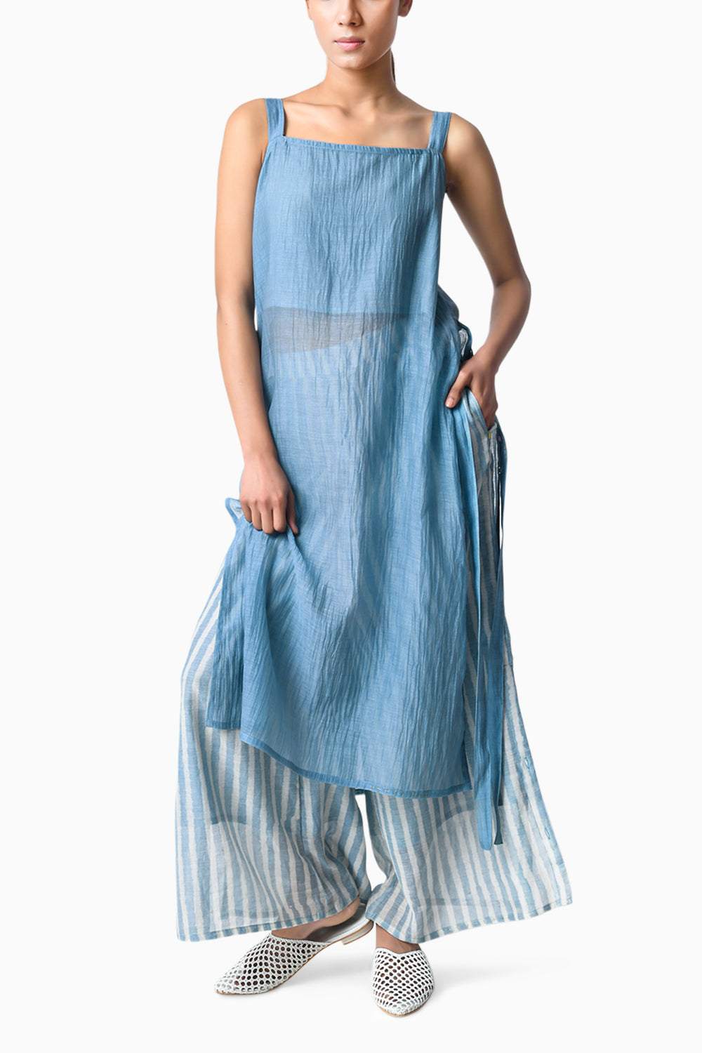 Strap Tunic Sky Co-Ord