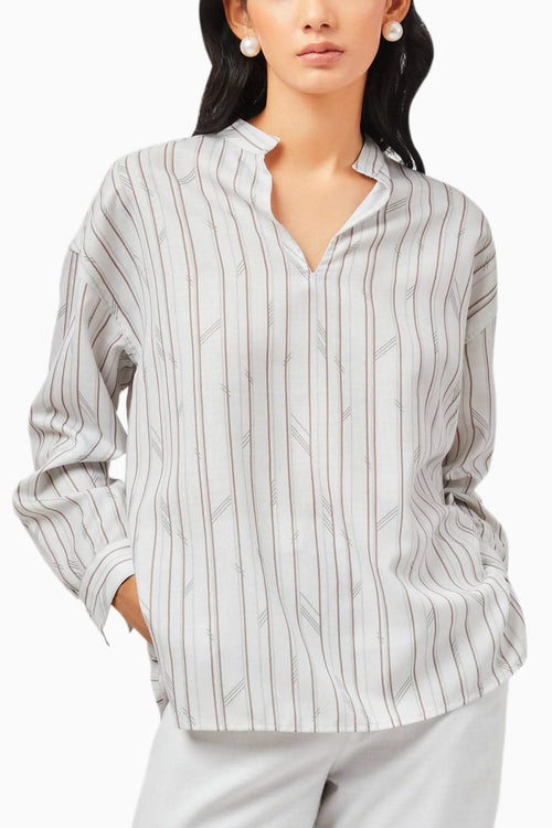 Gaia White Top