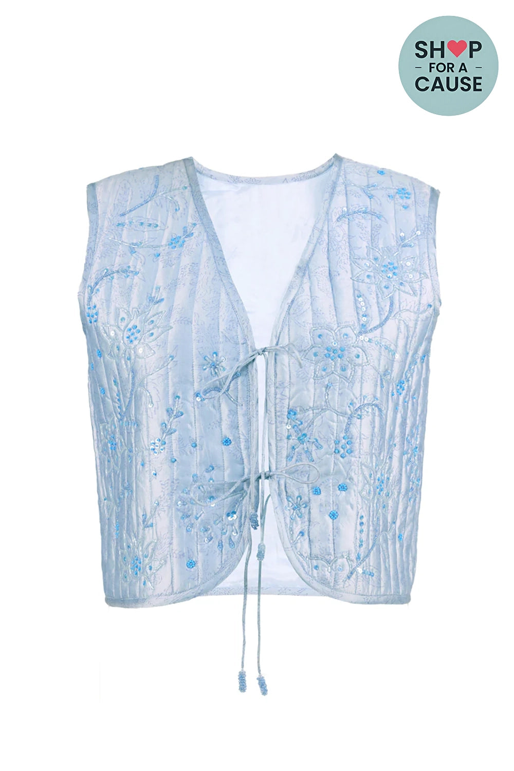 Badal Light Blue Gilet