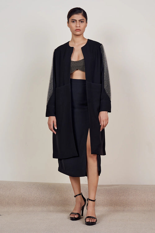 Long Night Sky Jacket Set