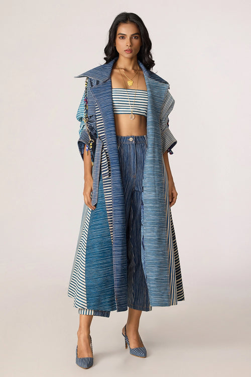Selah Trench With Joyce Bustier With Jax Jeans