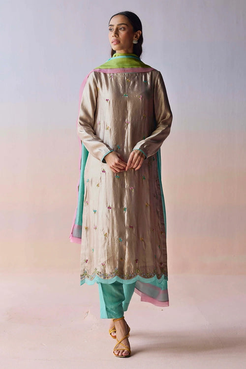 Ocean's Breath Kurta Set