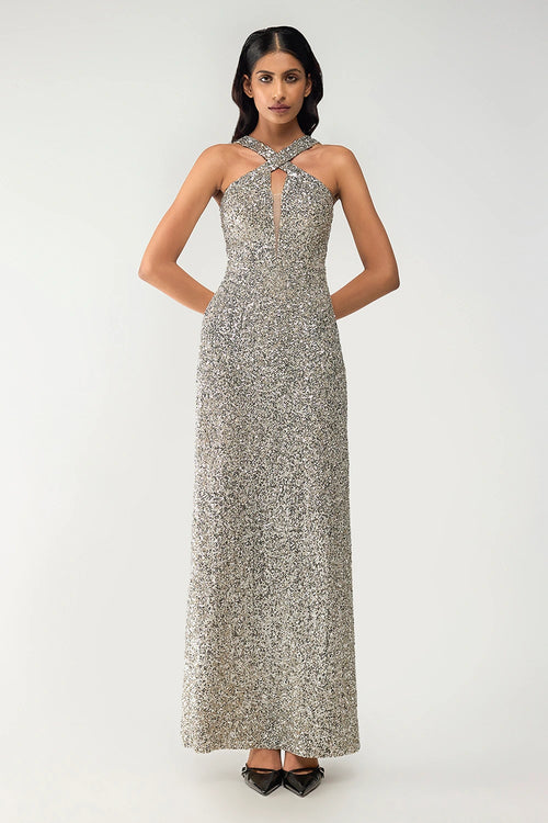 Halo Halter Dress