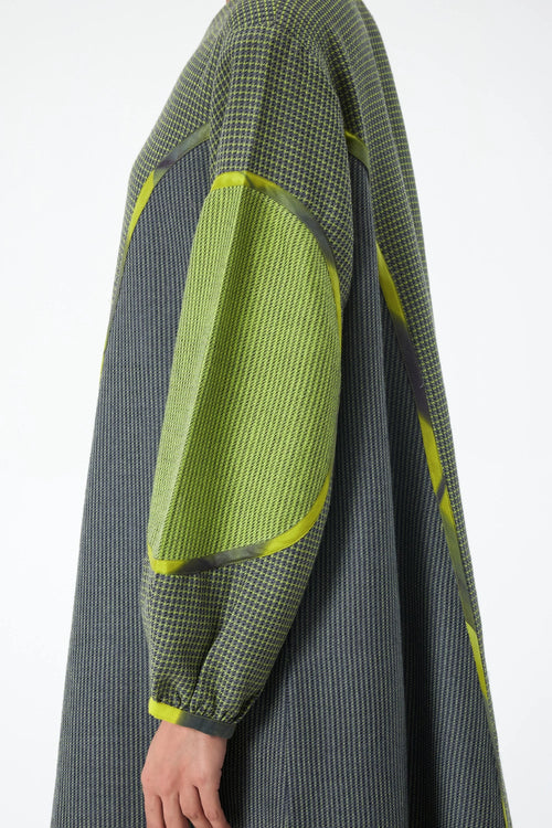 Grey Lime Sorter's Dress
