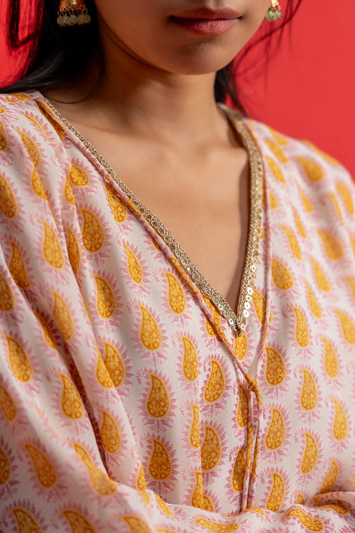 Noshnara Kaftan Kurta