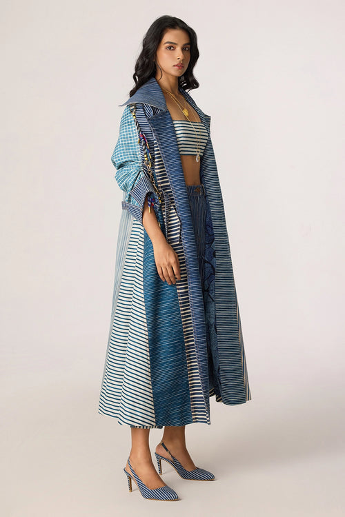 Selah Trench With Joyce Bustier With Jax Jeans