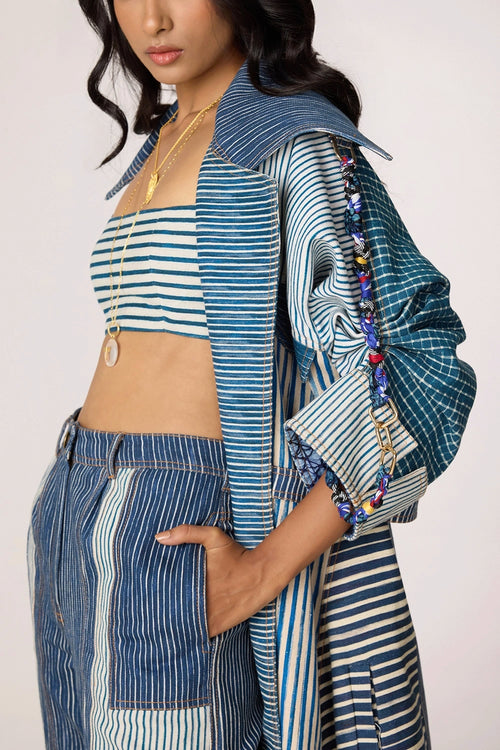 Selah Trench With Joyce Bustier With Jax Jeans