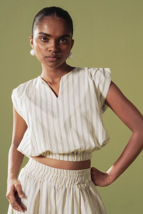 Meadow Stripe Skirt Set