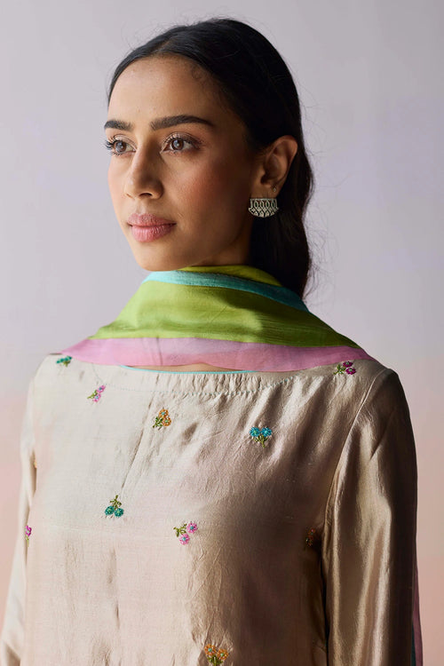 Ocean's Breath Kurta Set