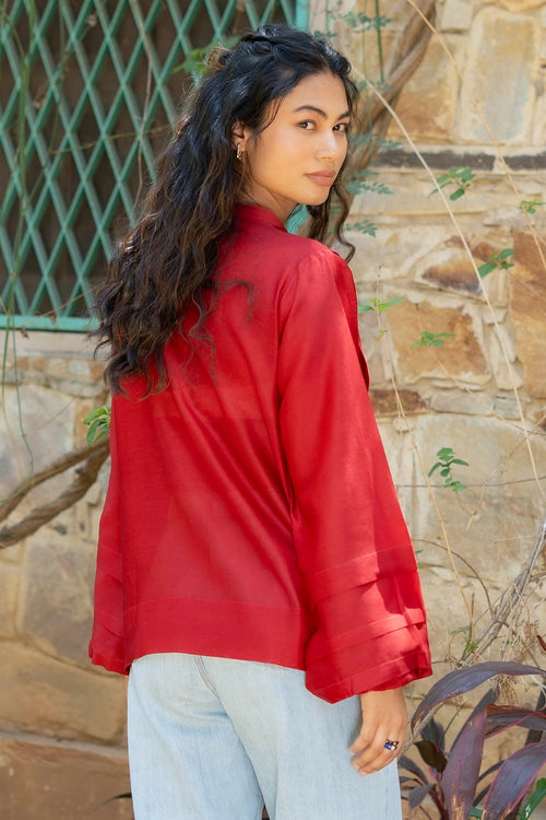 Cherry Red Berlin Shirt