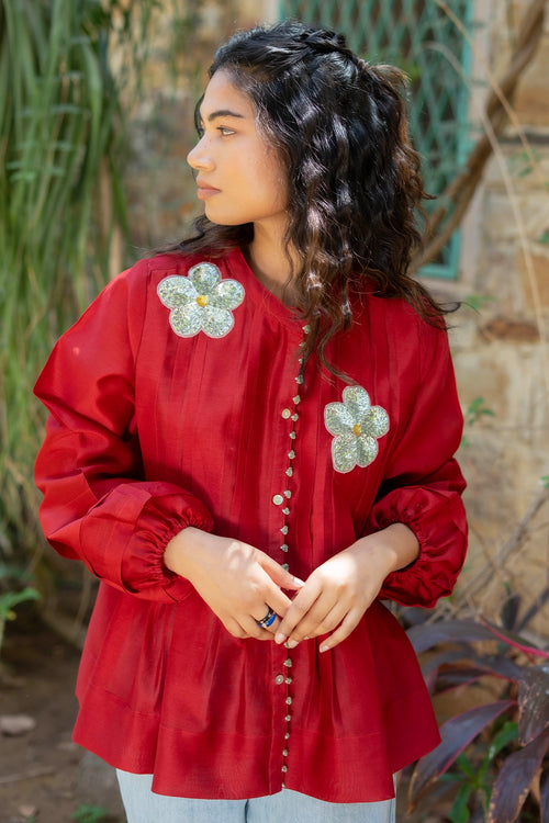 Cherry Red Berlin Shirt
