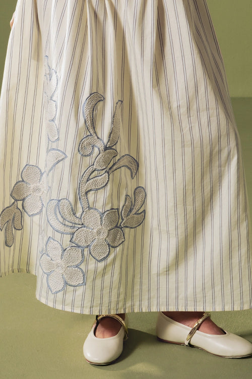 Meadow Stripe Skirt Set