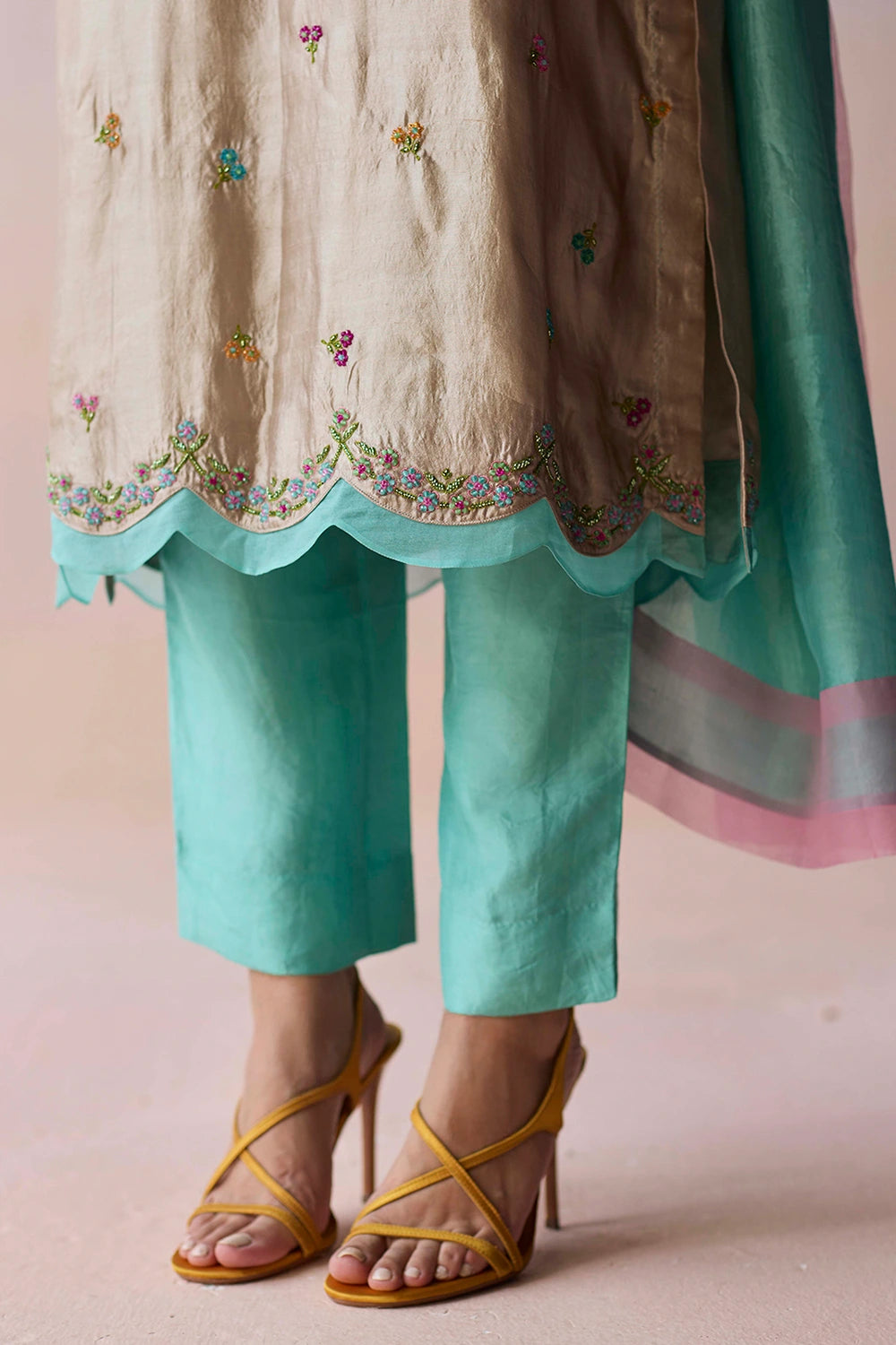 Ocean's Breath Kurta Set