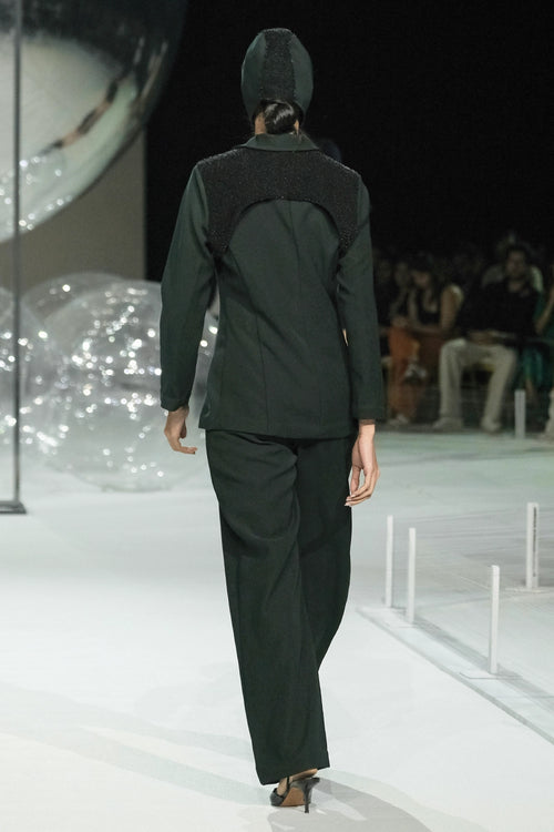 Armour Jacket And Forest Green Trousers Set