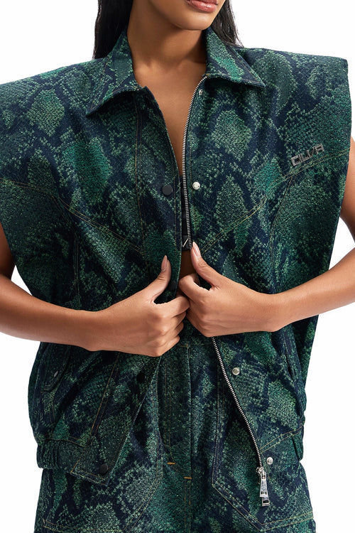 Serpent Boxy Jacket