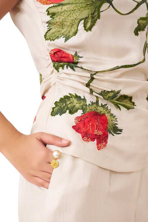 Poppy Pod Top