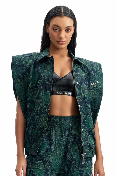 Serpent Boxy Jacket