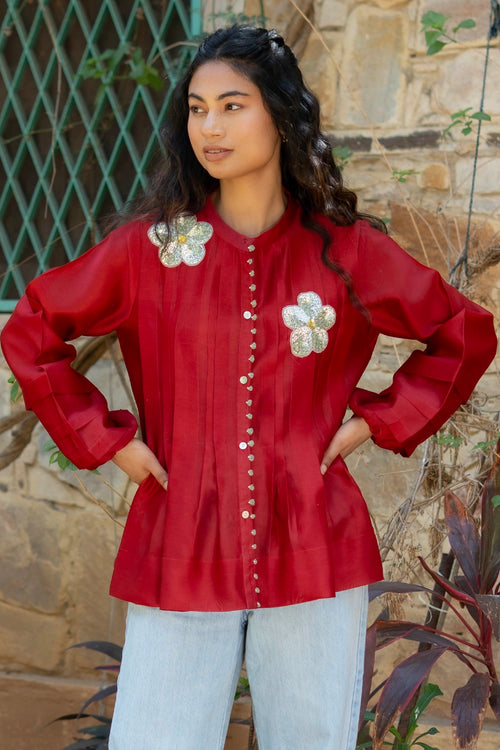 Cherry Red Berlin Shirt
