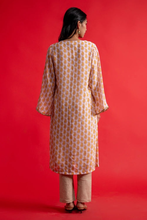 Noshnara Kaftan Kurta