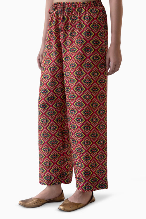 Multi Color Drokpa Pyjama