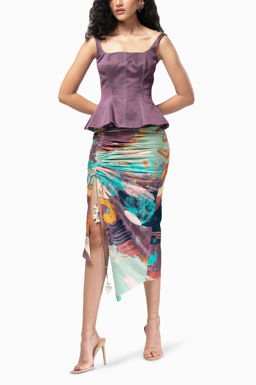 Riva Peplum Set