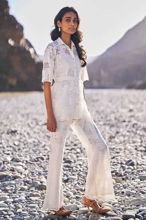 Scalloped Lace Set