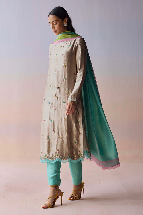 Ocean's Breath Kurta Set