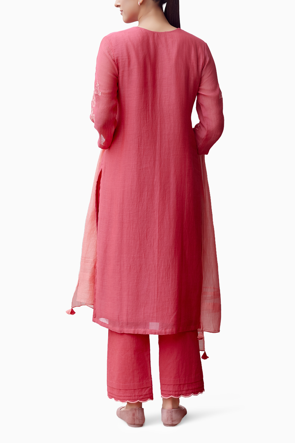 Rosewood Applique Kurta Set